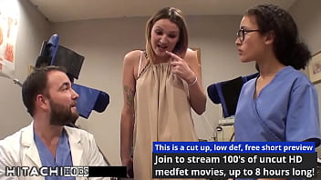 Human guinea pig gets mandatory hitachi orgasms from nurse alexandria riley