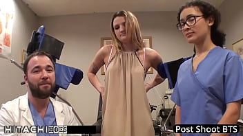 Human guinea pig gets mandatory hitachi orgasms from nurse alexandria riley