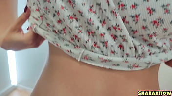 Pov shrunken daddy takes me shopping nipples pussy closeups