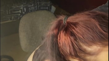 Slutty teen sucking big pounding red cock