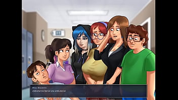 Summertime saga cap 16 mi vecina milf la señorita johnson