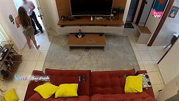 I received the delivery guy all naughty and sucked him until he came in me