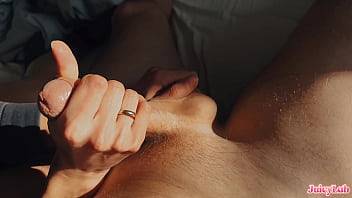 Stepsis jerked my cock while im driving