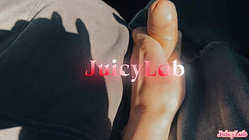 Stepsis jerked my cock while im driving