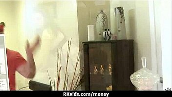 Sexy wild chick gets paid to fuck 25