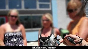 Sexy wild chick gets paid to fuck 25