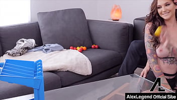 Bj & cunnilingus scenes before alex legend cums on rocky emerson's ass