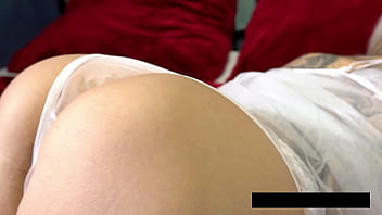 Riding a rainbow with lucky bee by wet and puffy