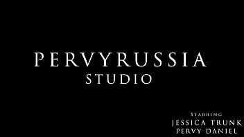 Female boss fucks on the couch