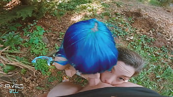 Nymphette double blowjob