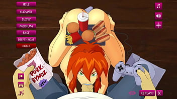 Megas xlr kiva sucking the coop's dick out