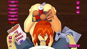 Megas xlr kiva sucking the coop's dick out