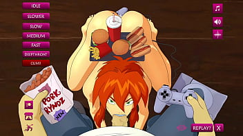 Megas xlr kiva sucking the coop's dick out