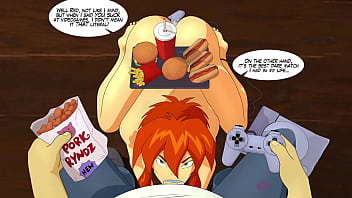 Megas xlr kiva sucking the coop's dick out