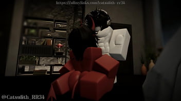 Girl strokes my cock while i fuck her using my lovense short