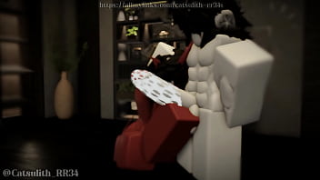 Girl strokes my cock while i fuck her using my lovense short