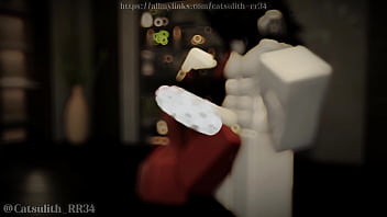 Girl strokes my cock while i fuck her using my lovense short