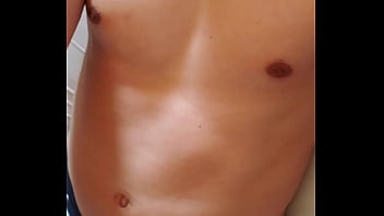 Solo stroking teasing