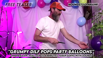 Grumpy Dilf Pops Party Balloons thumbnail