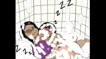 Irene ingrid y valrie cogiendo en el baño