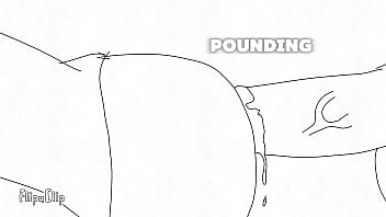 Having sex in a ally way animation