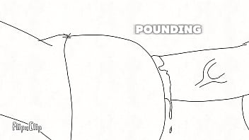 Having sex in a ally way animation