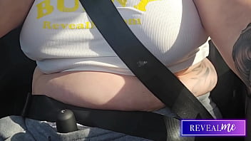 Revealme curvy goddess tit play & masturbation in busty solo fantasy