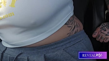 Revealme curvy goddess tit play & masturbation in busty solo fantasy