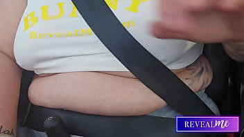 Revealme curvy goddess tit play & masturbation in busty solo fantasy