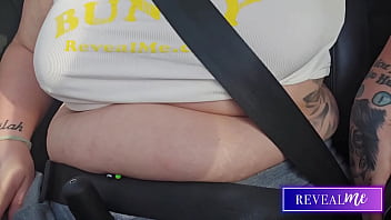 Revealme curvy goddess tit play & masturbation in busty solo fantasy