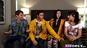 We're the last four people on earth let's repopulate with celestina blooms and evie christian