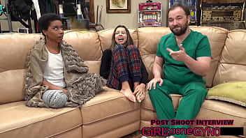 Doctor aria nicole & doctor tampa trying on gloves