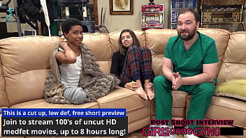 Doctor aria nicole & doctor tampa trying on gloves