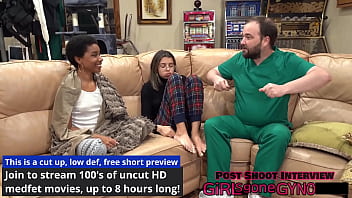 Doctor aria nicole & doctor tampa trying on gloves