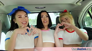 Japaneseteen music band gets fucked