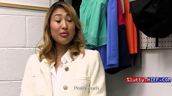 Asian heiress blackmailed by a mall cop