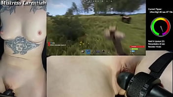 "can you focus with that vibrator on your pussy "no but i love it when you distract me while i play here's the rust fi "can you focus with that vibrator on your pussy "no but i love it when you distract me while i play here's the rust fi