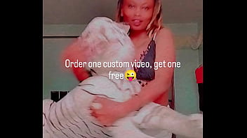 Order one custom video get one solo squirting masturbation free