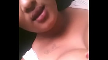 My ex playing with her titties