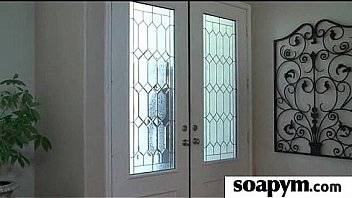 Soapy massage and shower blowjob 21