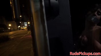 Gagged amateur pickedup and drilled roughly