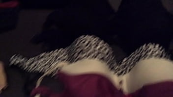 Filming my stepmoms naughty collection of thongs underwear