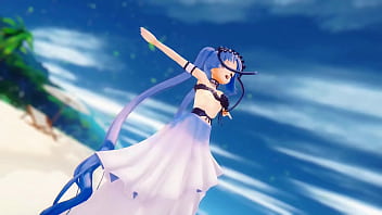 Fate grand order stheno hentai undress dance beach pop in 2 song small tits mmd 3d blue hair Fate grand order stheno hentai undress dance beach pop in 2 song small tits mmd 3d blue hair