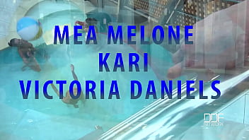 Angels love cock three stunning bombshells share one dick