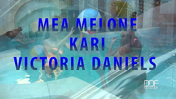 Angels love cock three stunning bombshells share one dick