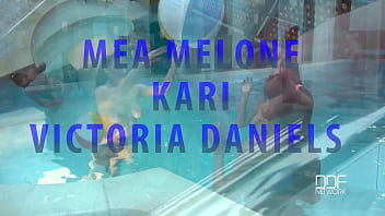 Angels love cock three stunning bombshells share one dick