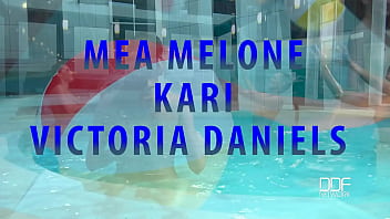 Angels love cock three stunning bombshells share one dick