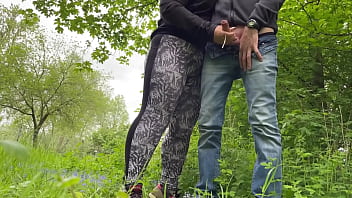 Felt my mother in law's camel toe in leggings while she was making me cum