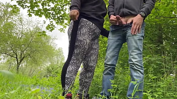 Felt my mother in law's camel toe in leggings while she was making me cum