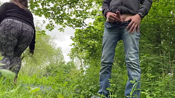 Felt my mother in law's camel toe in leggings while she was making me cum